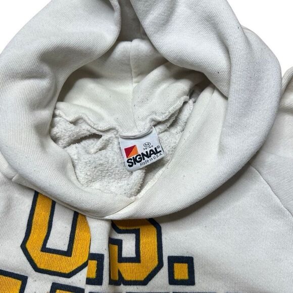 American Vintage 80s US Navy Hoodie Medium - Picture 5 of 6